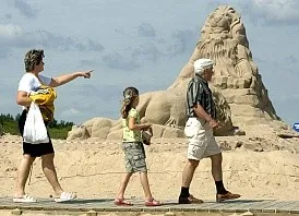 Zabytki na piasku, czyli festiwal rzeźb na plaży