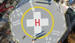 Lądowisko na dachu szpitala na ukończeniu. Helikoptery wylądują w Gdyni w 2023 r.