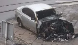 Zatrzymano stalkera, który podpalił samochód byłej partnerki