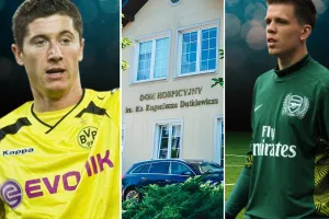 Dochód ze sprzedaży koszulek Lewego i Szczęsnego dla hospicjum Dutkiewicza
