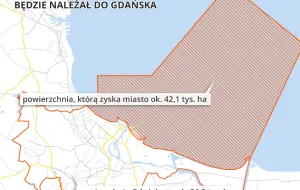 Gdańsk będzie największą gminą w Polsce. Zyska 42 tys. hektarów