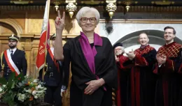 Danuta Wałęsa odebrała tytuł honorowej obywatelki Gdańska