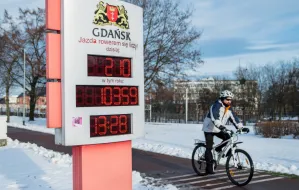 Więcej rowerzystów w Gdańsku. Mimo zimy
