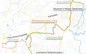 Mieszkańcy Chełmu dostaną nowy autobus. Linia 208 zastąpi 118