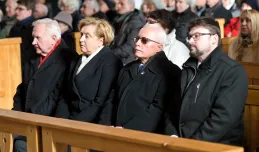 Politycy na mszy w intencji obrony papieża w bazylice św. Brygidy