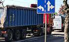 Kontrole ciężarówek wożących zboże lub węgiel bez plandek