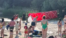 Utonięcie 28-latka w jeziorze Otomińskim