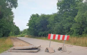 Mieszkańcy zaskoczeni rozbiórką drogi na Jasieniu