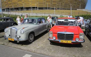 Ponad 200 Mercedesów zaparkuje przy stadionie