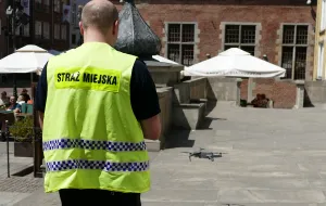 Dron pomoże strażnikom miejskim zwalczyć nielegalny handel?