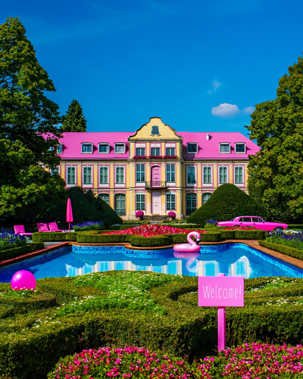The Abbot’s Palace is waiting for Barbie.  Should the city promote a commercial film?