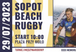 Rugby na sopockiej plaży już po raz jedenasty. XXXI Memoriał Edwarda Hodury