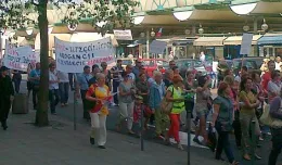 Kupcy protestowali w Gdyni