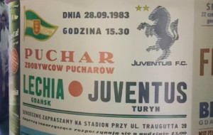 40-lecie meczu Lechia Gdańsk - Juventus Turyn w Pucharze Zdobywców Pucharów
