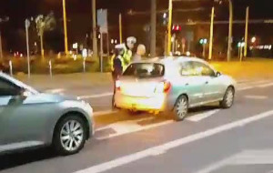 Obywatelskie zatrzymanie pijanego kierowcy w Gdyni
