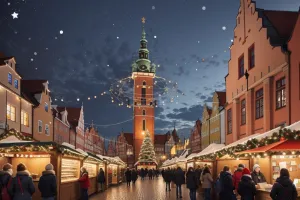 Tak sztuczna inteligencja widzi Jarmark Bożonarodzeniowy