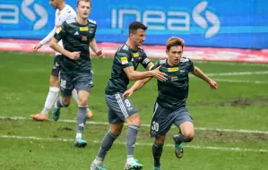 GKS Tychy - Lechia Gdańsk 1:3. Twierdza padła, awans na 3. miejsce