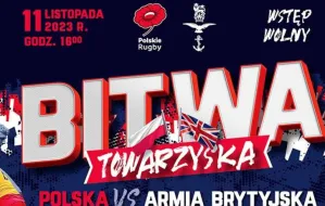 Bitwa w Święto Niepodległości. Reprezentacja Polski rugby kontra Armia Brytyjska