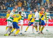 Arka Gdynia - Lechia Gdańsk 1:0. Rzut karny, czerwone kartki w derbach na śniegu