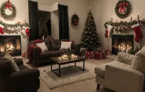 Jak udekorować salon na Boże Narodzenie? Świąteczny wystrój mieszkania