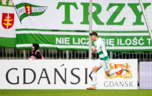 Lechia Gdańsk - Miedź Legnica 2:0 w meczu o 3. miejsce na półmetku Fortuna 1. Ligi