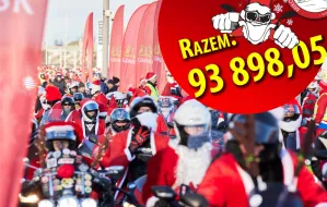 Mikołaje na motocyklach zebrali blisko 100 tys. zł