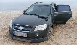 Auto na plaży i amfetamina w ciężarówce