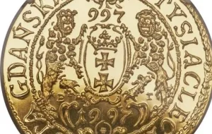 Jedyna gdańska złota moneta kolekcjonerska