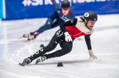 Short track. Historyczny wyczyn łyżwiarza Stoczniowca Gdańsk, sztafeta z brązem