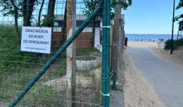 Zakaz kąpieli rozszerzony o kolejne plaże