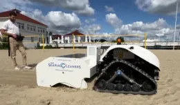Co kryje piasek sopockiej plaży? Sprawdzili robotem