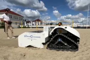 Co kryje piasek sopockiej plaży? Sprawdzili robotem