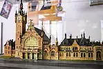 80-letnia makieta stanie w budynku dworca Gdańsk Główny