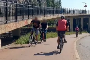 Trudno być rowerzystą z górnego tarasu. Poczułam to, gdy zepsuło się auto