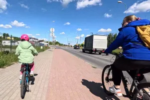Dziecko na drodze rowerowej - niepotrzebne ryzyko?
