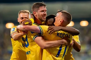 Arka Gdynia - Radomiak Radom 1:1. VAR nie pozwolił poprawić na 2:0 i zremisowali