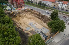 "Dziura" we Wrzeszczu zamienia się w basen