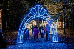Spacer śladami Pana Kleksa. Odwiedziliśmy Lumina Park