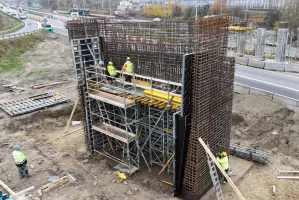Rośnie nowa estakada w Gdańsku. Będzie też rondo