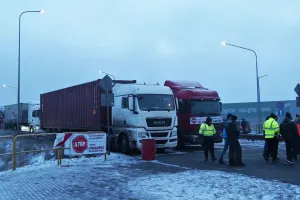 Zakończono protest pod Baltic Hub