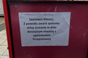 Awaria w hipermarketach Auchan w Trójmieście