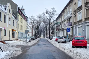 Metamorfoza ulicy we Wrzeszczu i kładka nad odkrytym potokiem