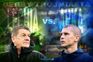 Trenerzy o nadziejach i składach w derbach Trójmiasta Arka Gdynia - Lechia Gdańsk