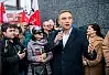 Wiec Roberta Bąkiewicza w Gdyni