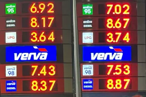 Te zdjęcia dzieli doba. W tym czasie diesel podrożał o 50 gr