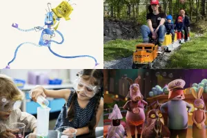 Roboty, eksperymenty, miniaturowa kolejka czy kino. Pomysły na rodzinne wypady