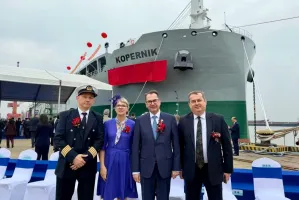 Polsko-chiński statek MV Kopernik już gotowy
