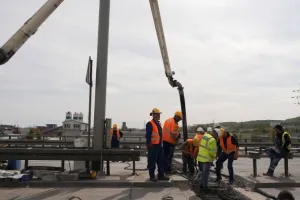 Remont Estakady Kwiatkowskiego. Zaczęło się betonowanie przegubu