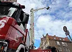81-metrowy gigant ORLEN Straż Gdańsk nad Mariackim. Niesamowita akcja w centrum Gdańska