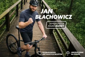 Jan Błachowicz poleca rowery kultowej marki ROMET. Wybrane modele do 50 proc. taniej